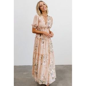 ✨ Baltic Born Santorini Maxi Dress in Blush Floral ✨